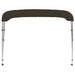 Biminitop 3 bogen 183x180x137 cm zwart