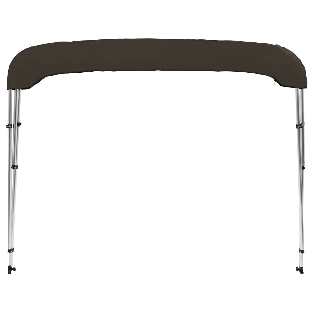 Biminitop 3 bogen 183x196x137 cm zwart