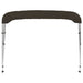 Biminitop 3 bogen 183x196x137 cm zwart
