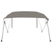 Biminitop 4 bogen 243x180x137 cm grijs