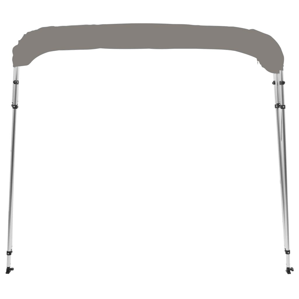 Biminitop 4 bogen 243x180x137 cm grijs
