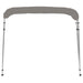 Biminitop 4 bogen 243x180x137 cm grijs