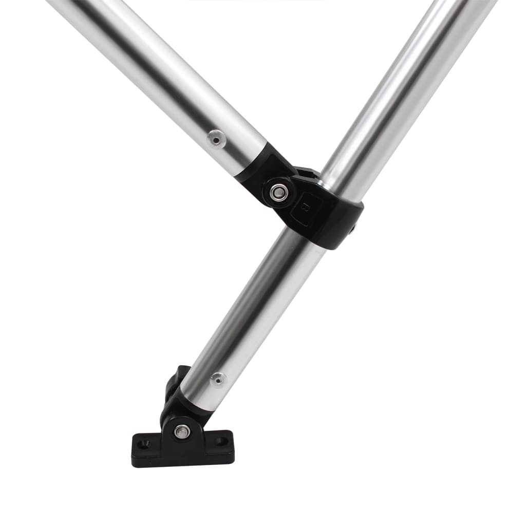 Biminitop 4 bogen 243x210x137 cm grijs
