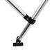 Biminitop 4 bogen 243x210x137 cm grijs