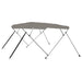 Biminitop 4 bogen 243x244x137 cm grijs