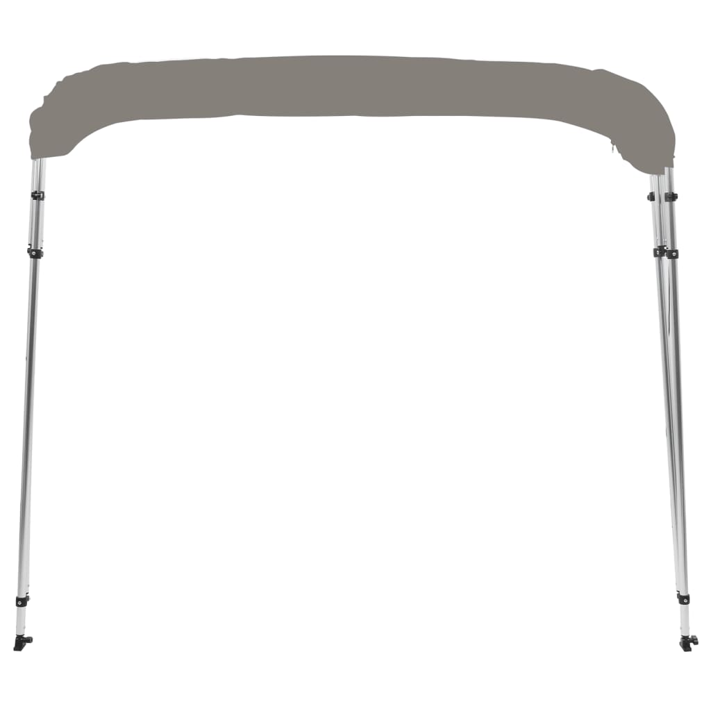 Biminitop 4 bogen 243x244x137 cm grijs