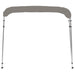 Biminitop 4 bogen 243x244x137 cm grijs