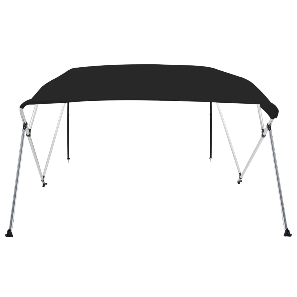 Biminitop 4 bogen 243x180x137 cm zwart