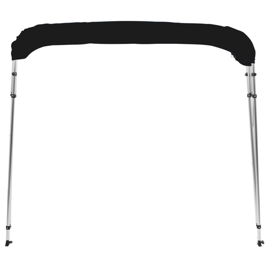 Biminitop 4 bogen 243x180x137 cm zwart
