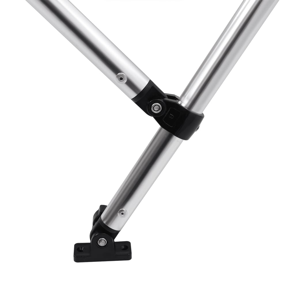 Biminitop 4 bogen 243x180x137 cm zwart