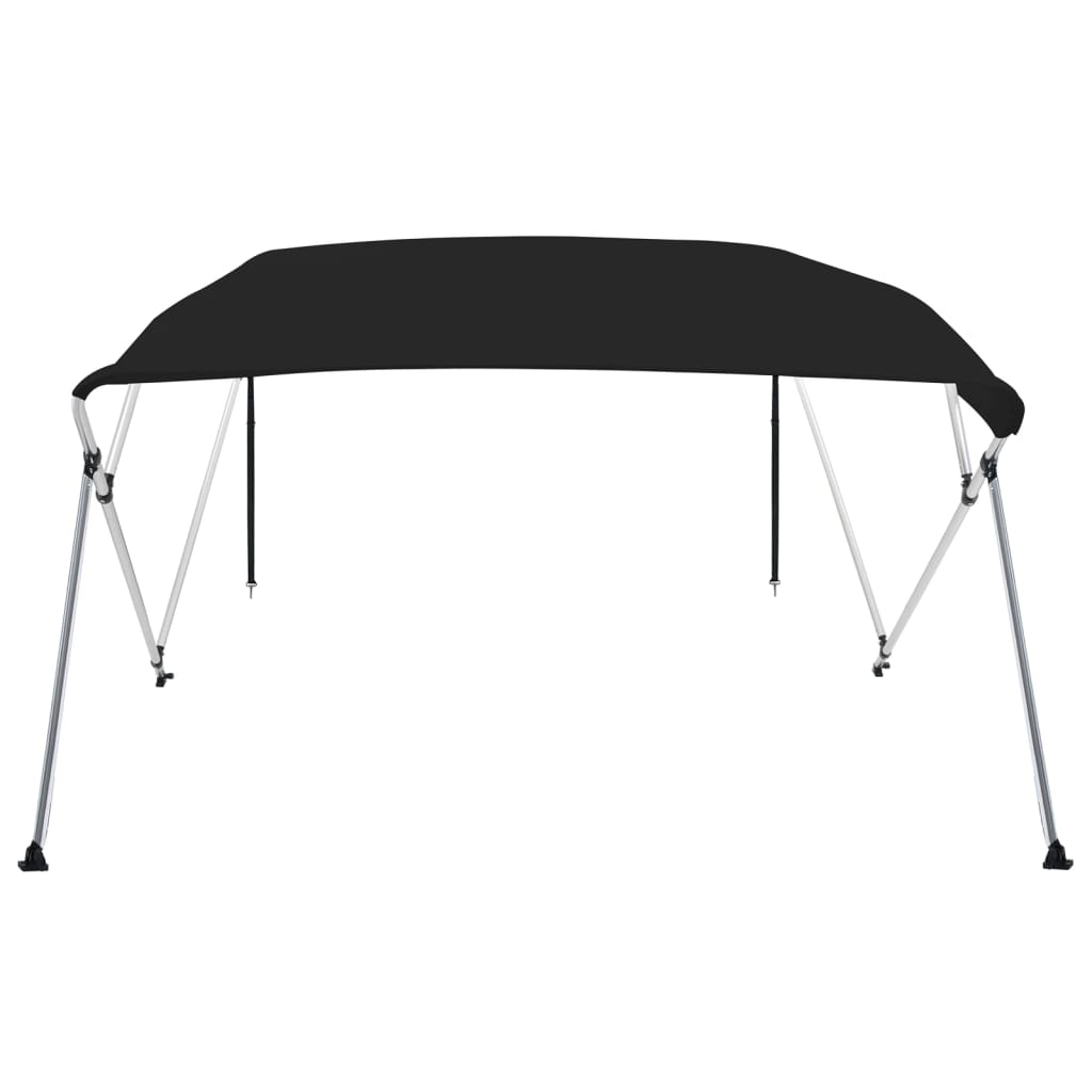 Biminitop 4 bogen 243x196x137 cm zwart