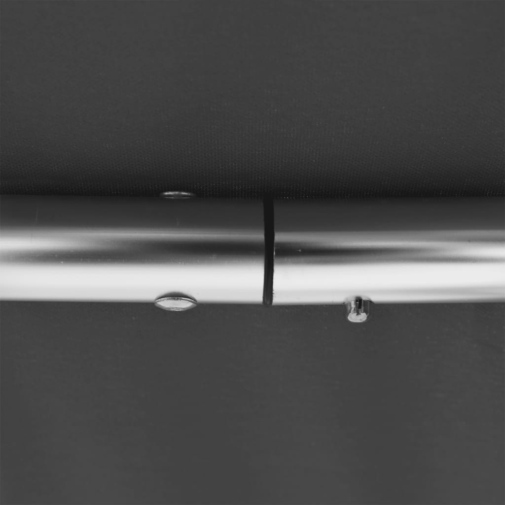 Biminitop 4 bogen 243x196x137 cm zwart