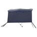 Biminitop 3 bogen met zijwanden 183x(137-152)x137 cm