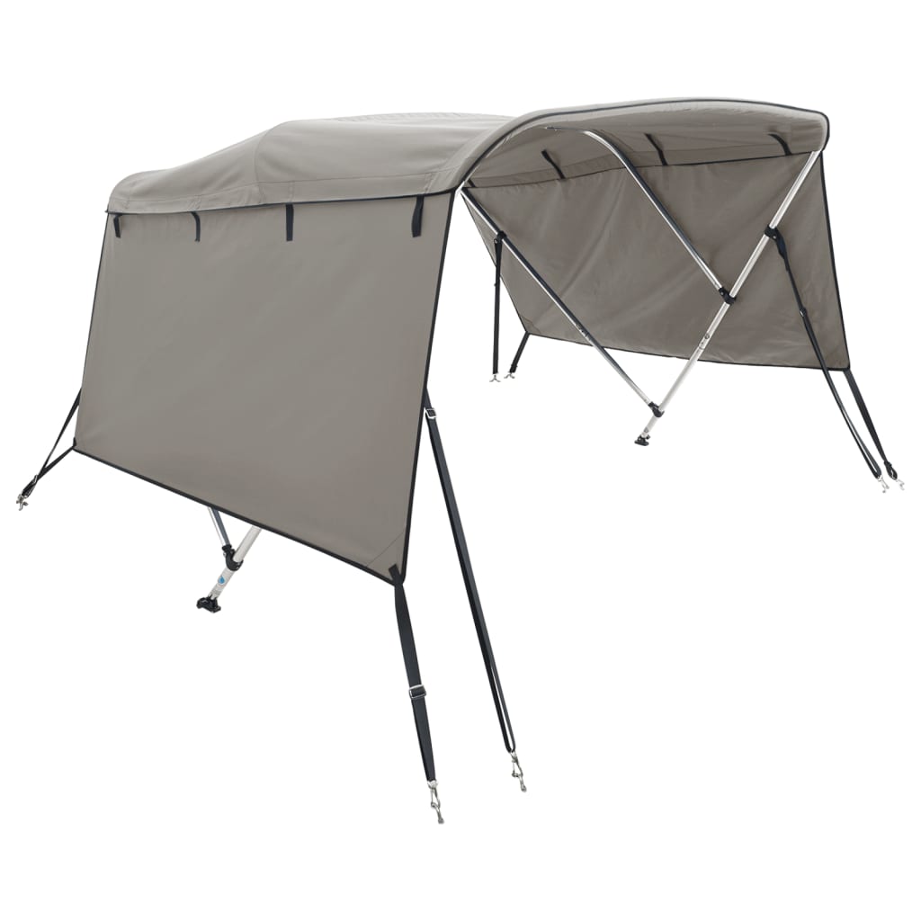 Biminitop 3 bogen met zijwanden 183x(154-167)x137 cm
