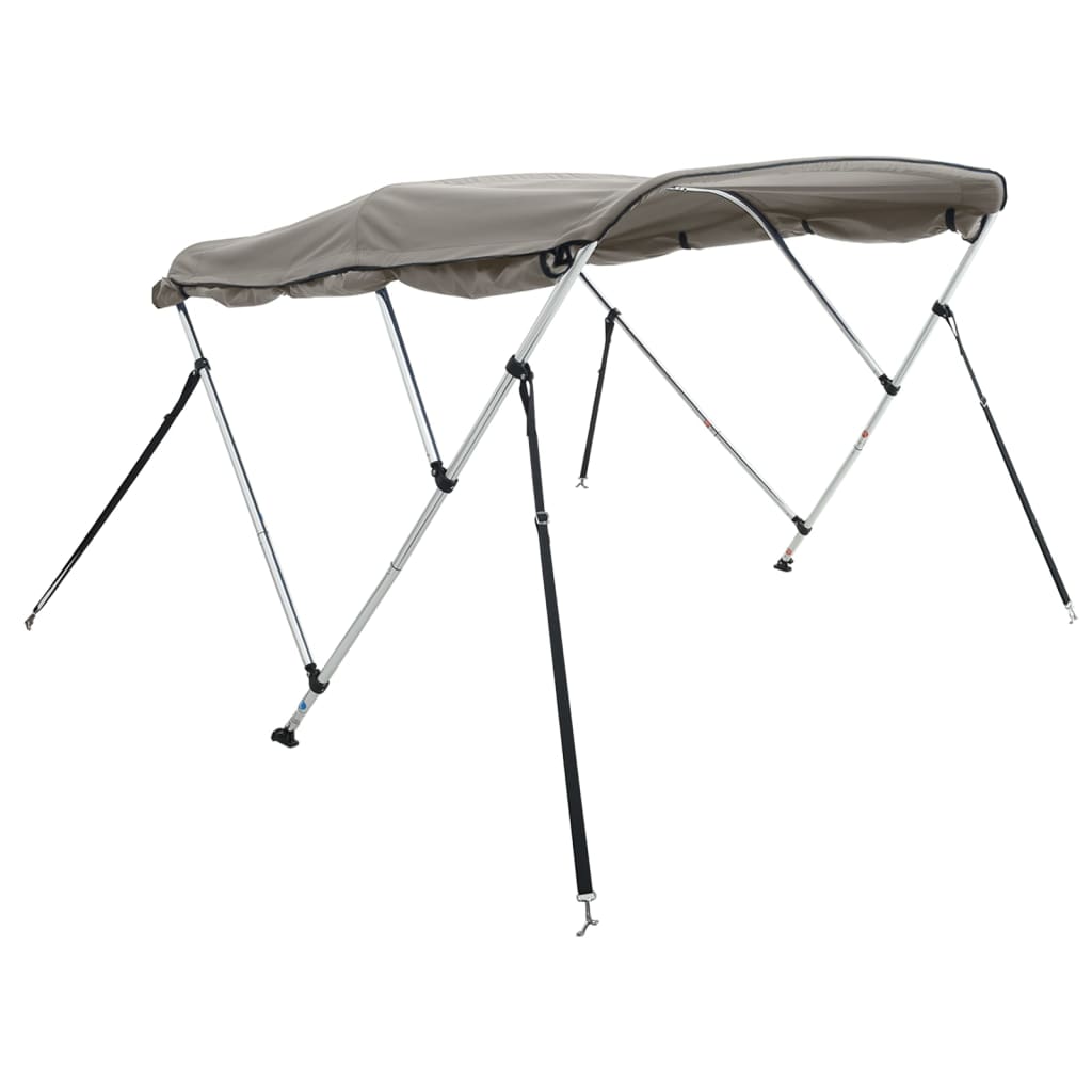 Biminitop 3 bogen met zijwanden 183x(154-167)x137 cm
