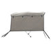 Biminitop 3 bogen met zijwanden 183x(185-198)x137 cm