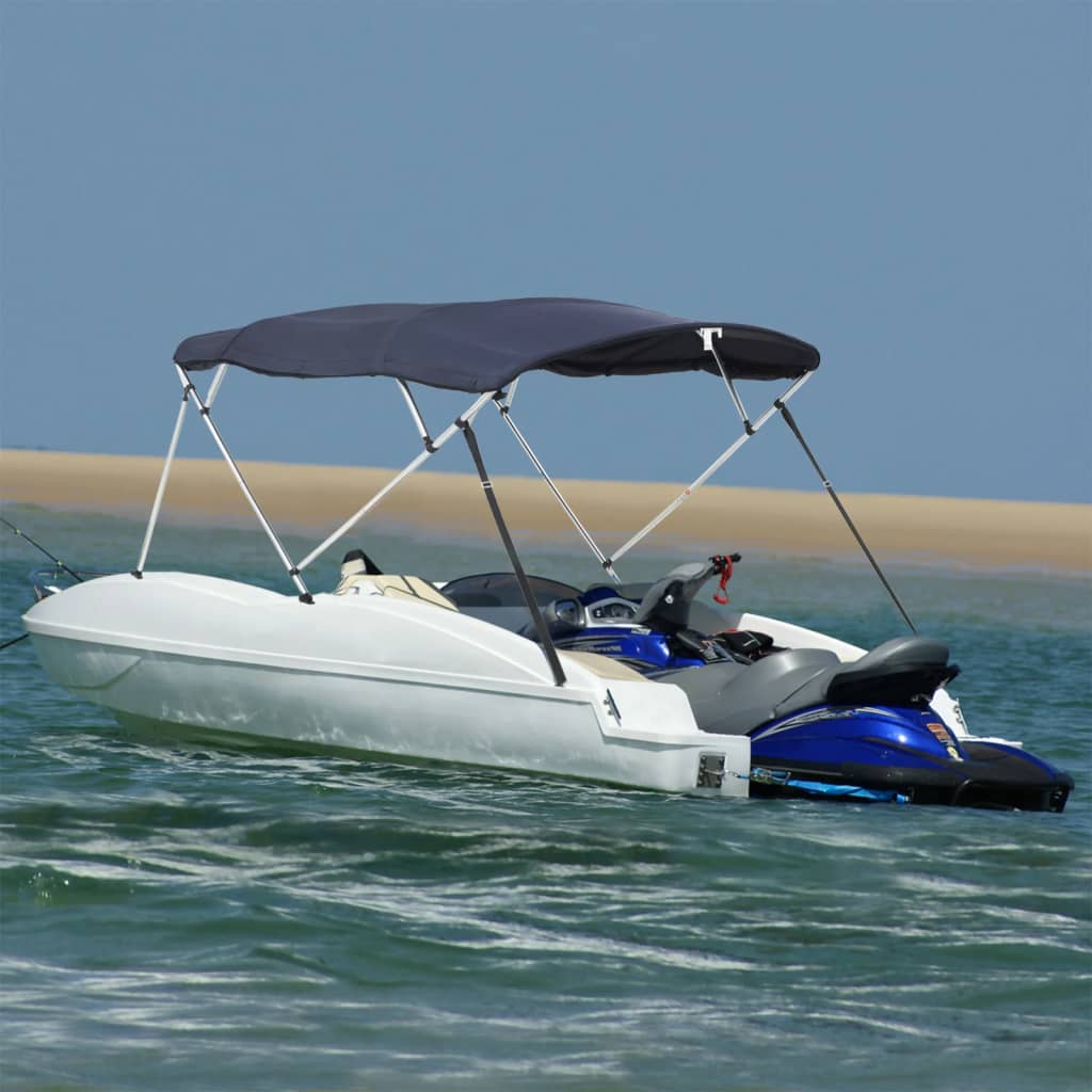 Biminitop 4 bogen met zijwanden 243x(230-244)x137 cm