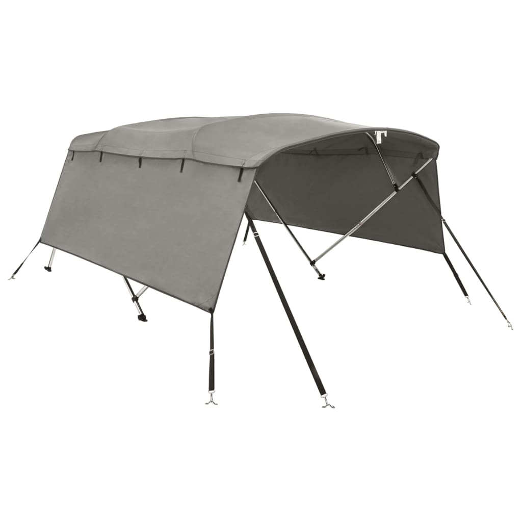 Biminitop 4 bogen met zijwanden 243x(200-213)x137 cm