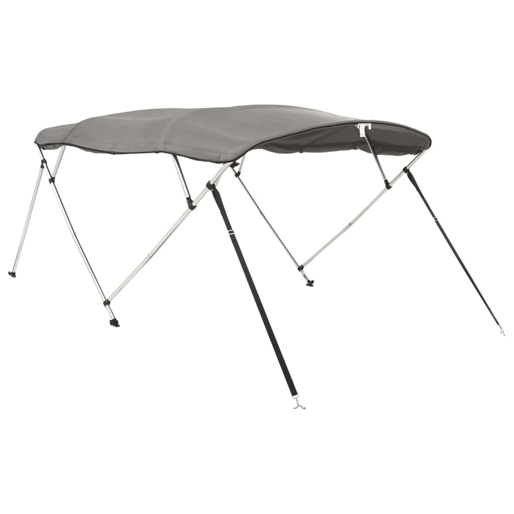 Biminitop 4 bogen met zijwanden 243x(200-213)x137 cm