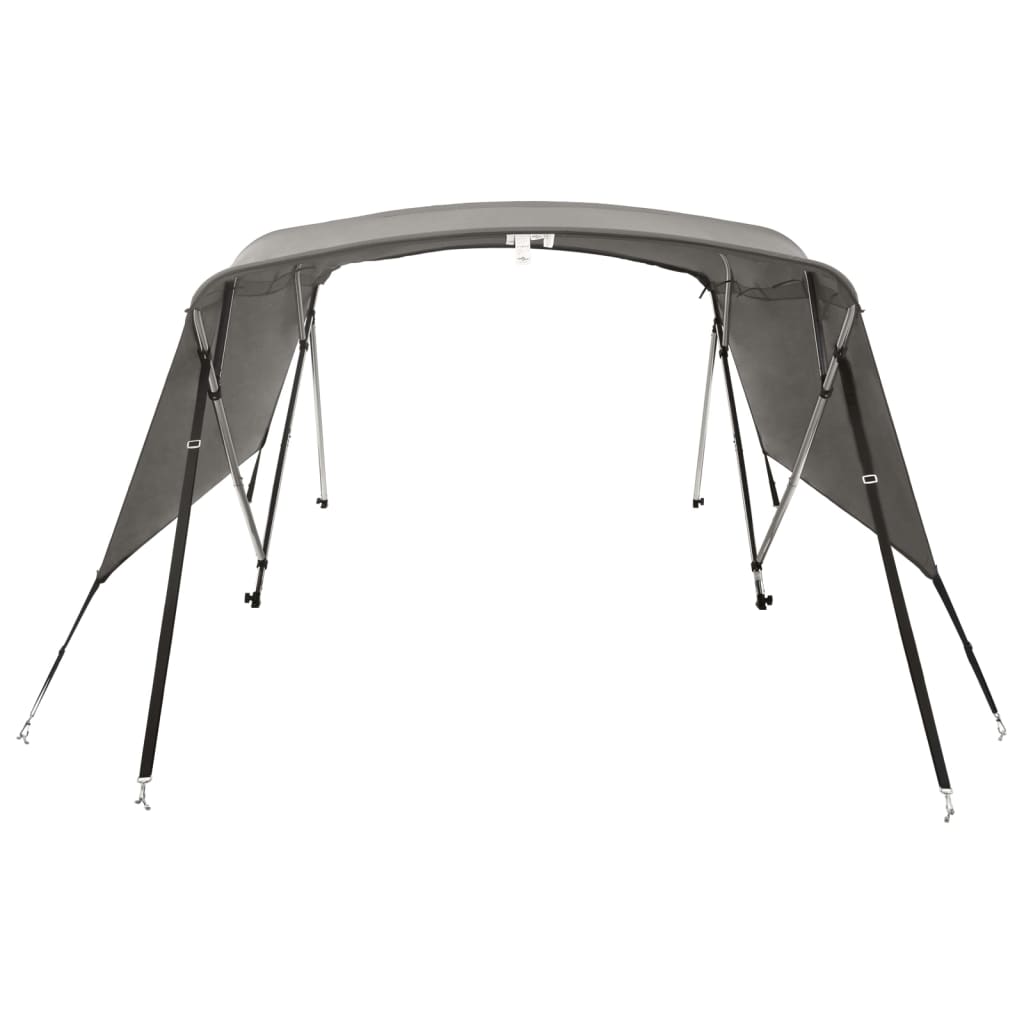 Biminitop 4 bogen met zijwanden 243x(200-213)x137 cm