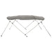 Biminitop 4 bogen met zijwanden 243x(200-213)x137 cm