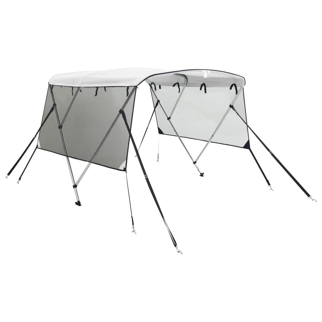 Biminitop 3 bogen met mesh zijwanden 183x(137-152)x137 cm