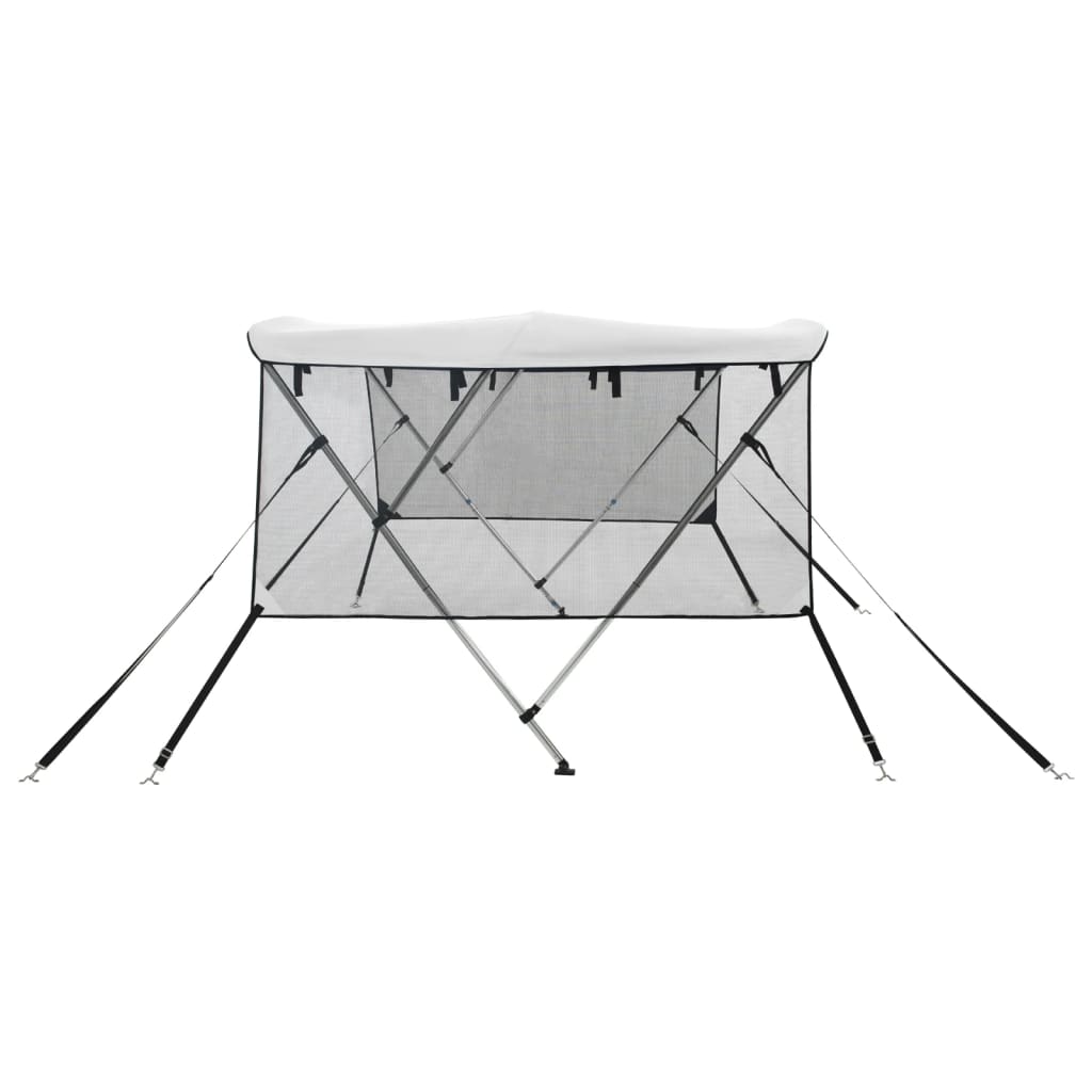 Biminitop 3 bogen met mesh zijwanden183x(154-167)x137 cm