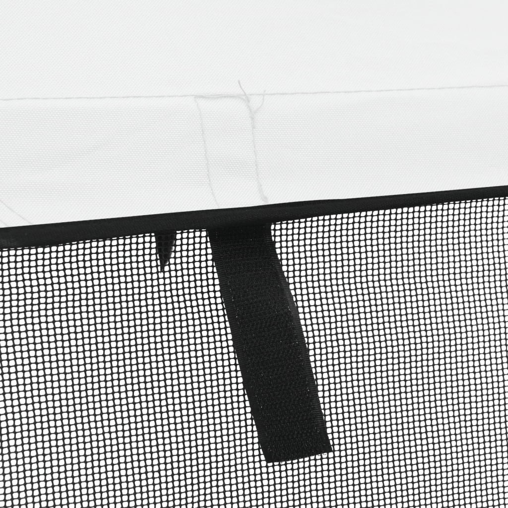 Biminitop 3 bogen met mesh zijwanden183x(154-167)x137 cm
