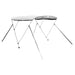 Biminitop 3 bogen met mesh zijwanden 183x(170-182)x137 cm