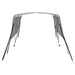 Biminitop 3 bogen met mesh zijwanden 183x(170-182)x137 cm