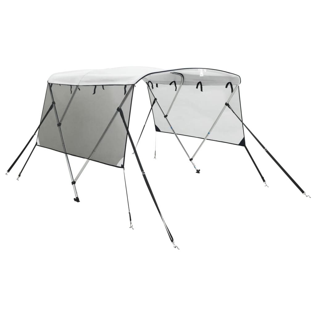 Biminitop 3 bogen met mesh zijwanden 183x(185-198)x137 cm