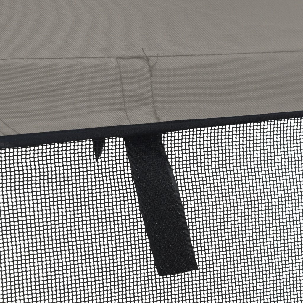 Biminitop 3 bogen met mesh zijwanden 183x(154-167)x137 cm