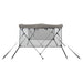 Biminitop 3 bogen met mesh zijwanden 183x(170-182)x137 cm