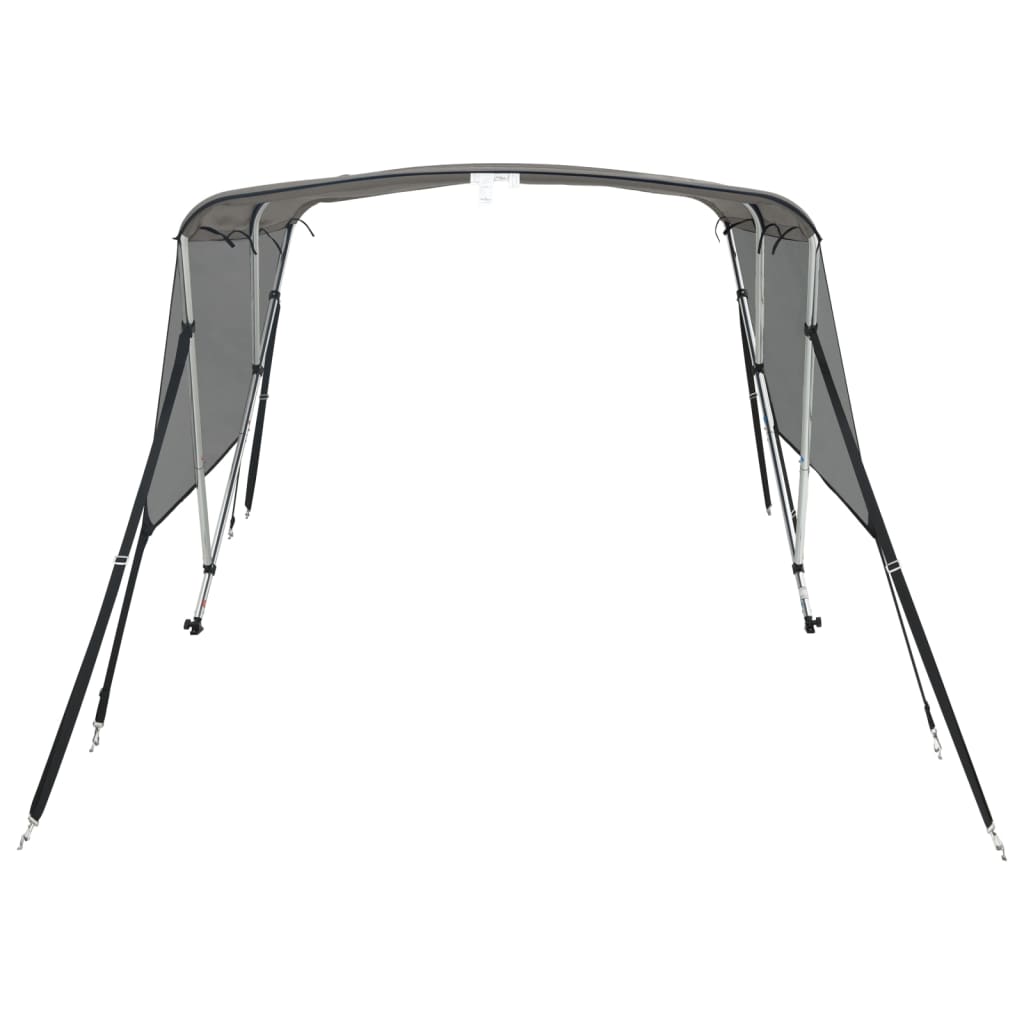 Biminitop 3 bogen met mesh zijwanden 183x(185-198)x137 cm