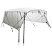 Biminitop 4 bogen met mesh zijwanden 243x(170-182)x137 cm