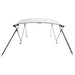 Biminitop 4 bogen met mesh zijwanden 243x(170-182)x137 cm