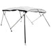 Biminitop 4 bogen met mesh zijwanden 243x(185-198)x137 cm