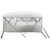 Biminitop 4 bogen met mesh zijwanden 243x(200-213)x137 cm