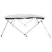 Biminitop 4 bogen met mesh zijwanden 243x(200-213)x137 cm