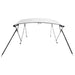 Biminitop 4 bogen met mesh zijwanden 243x(230-244)x137 cm