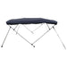 Biminitop 4 bogen met mesh zijwanden 243x(185-198)x137 cm