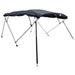 Biminitop 4 bogen met mesh zijwanden 243x(200-213)x137 cm