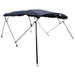 Biminitop 4 bogen met mesh zijwanden 243x(230-244)x137 cm