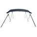 Biminitop 4 bogen met mesh zijwanden 243x(230-244)x137 cm