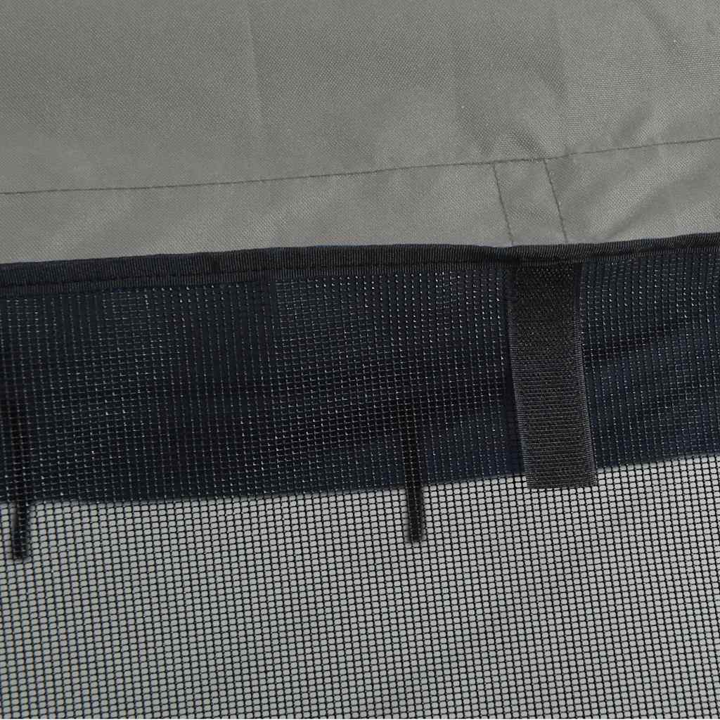 Biminitop 4 bogen met mesh zijwanden 243x(170-182)x137 cm