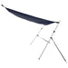Schaduwdoek T-top 170x208x(115-183) cm marineblauw