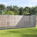 Volière met verlengstuk 830x203x216 cm staal zilverkleurig