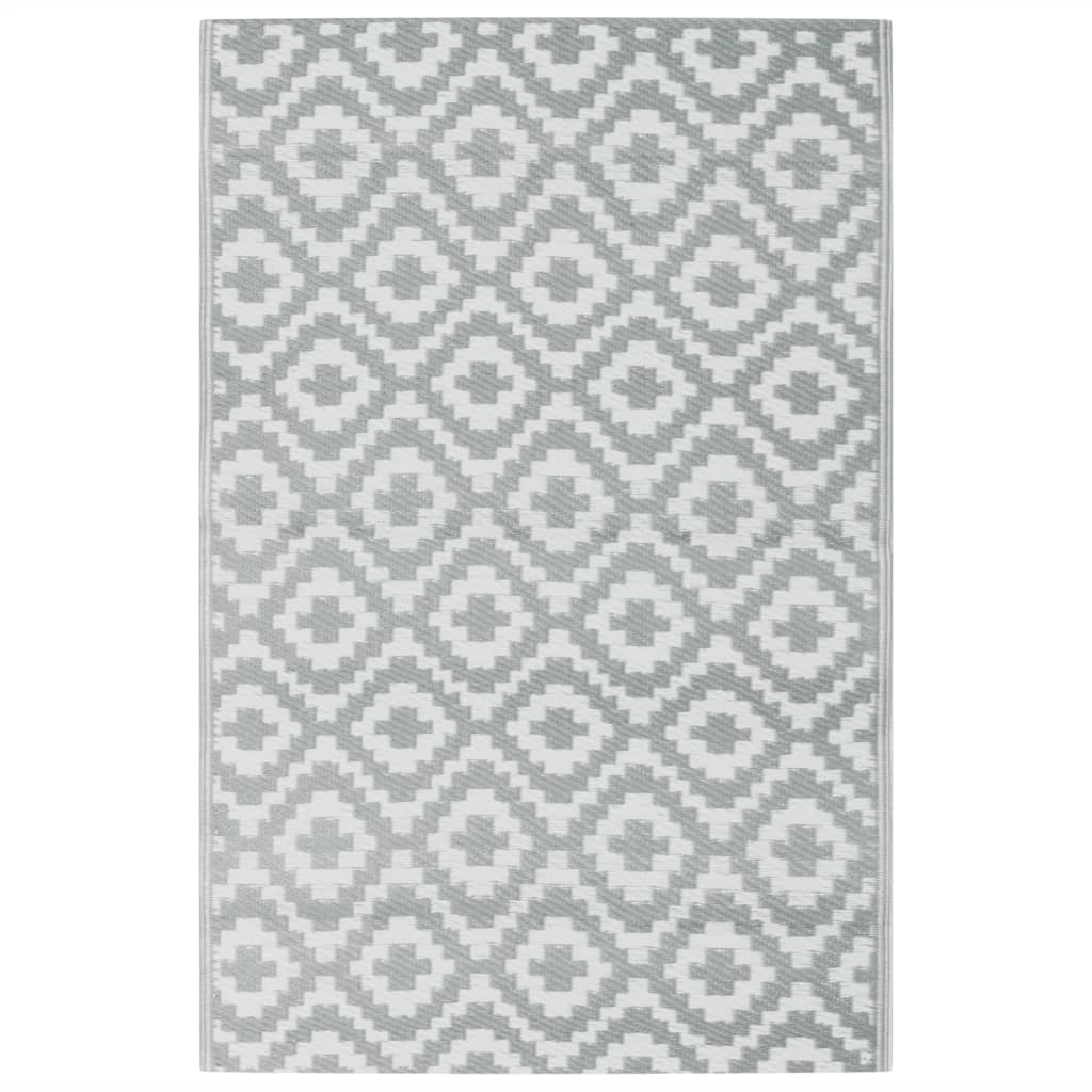 Buitenkleed ARAKIL 190x290 cm PP grijs