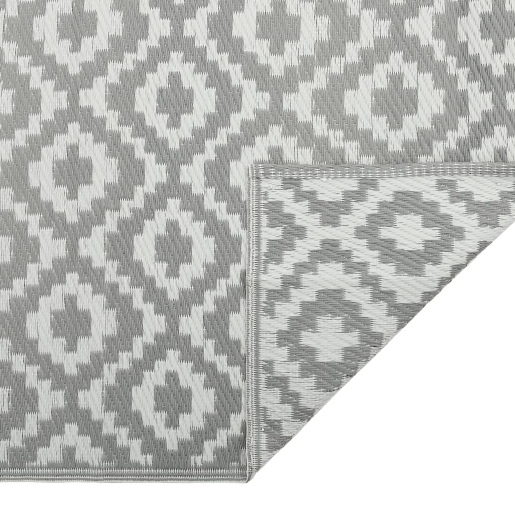 Buitenkleed ARAKIL 190x290 cm PP grijs