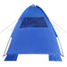 Strandtent waterdicht azuurblauw